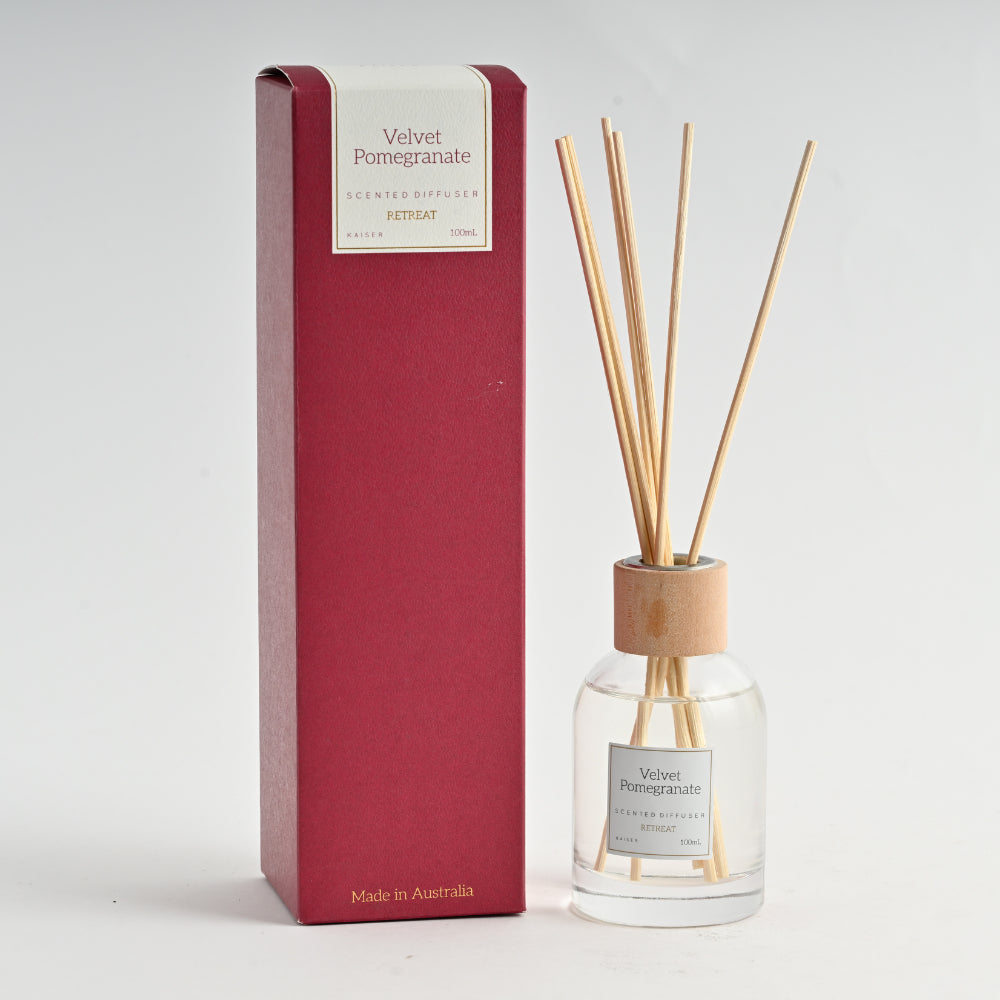 Retreat Reed Diffuser 100ml - VELVET POMEGRANATE